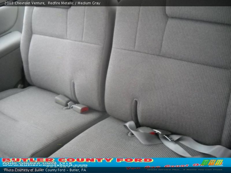 Redfire Metallic / Medium Gray 2003 Chevrolet Venture