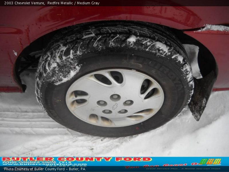 Redfire Metallic / Medium Gray 2003 Chevrolet Venture