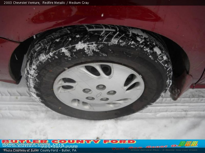 Redfire Metallic / Medium Gray 2003 Chevrolet Venture