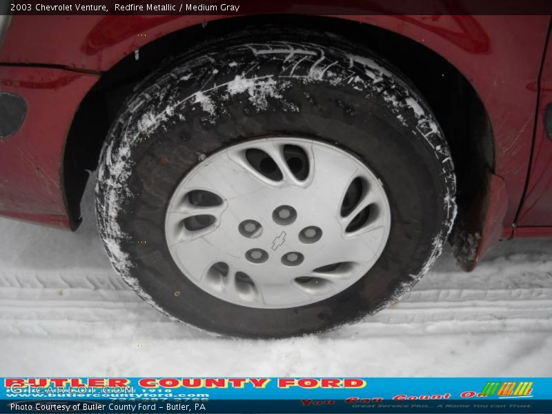 Redfire Metallic / Medium Gray 2003 Chevrolet Venture