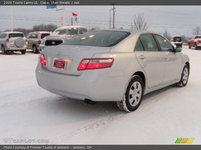 Classic Silver Metallic / Ash 2009 Toyota Camry LE