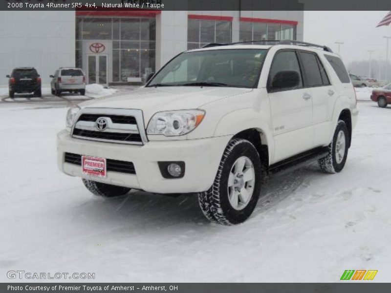 Natural White / Taupe 2008 Toyota 4Runner SR5 4x4