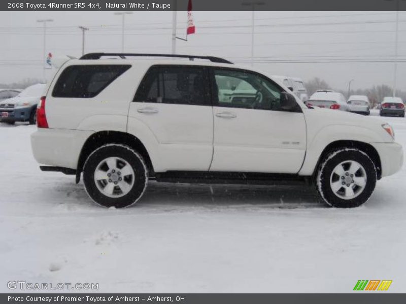 Natural White / Taupe 2008 Toyota 4Runner SR5 4x4