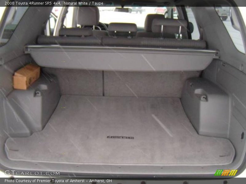Natural White / Taupe 2008 Toyota 4Runner SR5 4x4