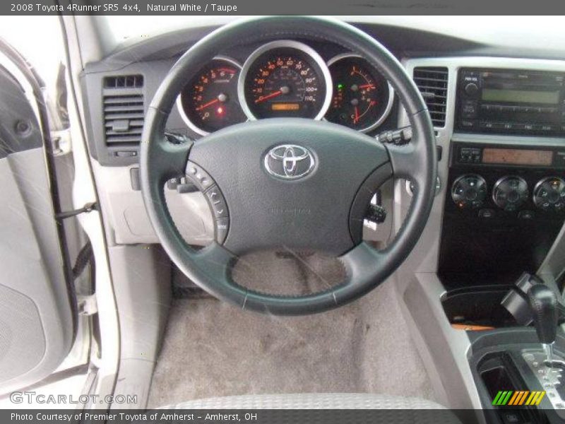 Natural White / Taupe 2008 Toyota 4Runner SR5 4x4
