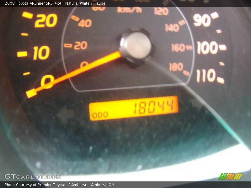 Natural White / Taupe 2008 Toyota 4Runner SR5 4x4