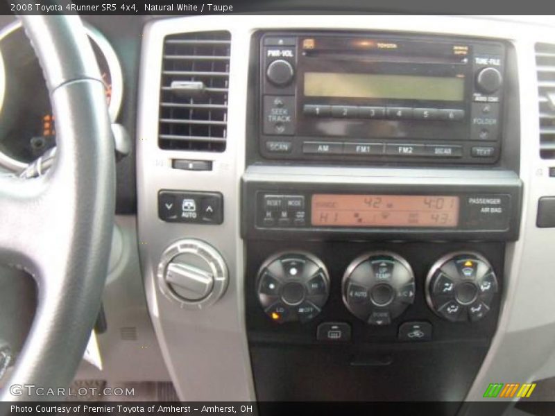 Natural White / Taupe 2008 Toyota 4Runner SR5 4x4