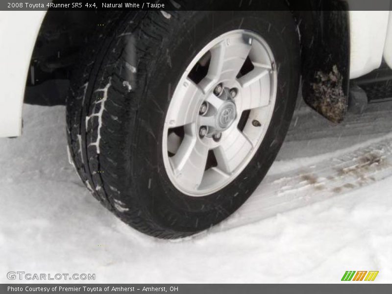 Natural White / Taupe 2008 Toyota 4Runner SR5 4x4
