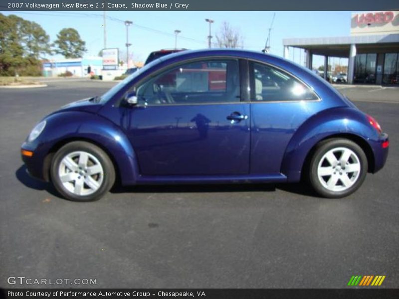 Shadow Blue / Grey 2007 Volkswagen New Beetle 2.5 Coupe