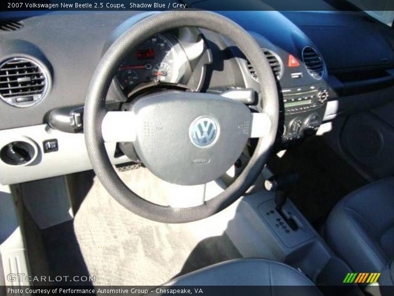 Shadow Blue / Grey 2007 Volkswagen New Beetle 2.5 Coupe