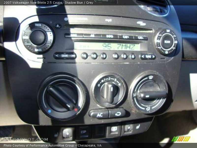 Shadow Blue / Grey 2007 Volkswagen New Beetle 2.5 Coupe