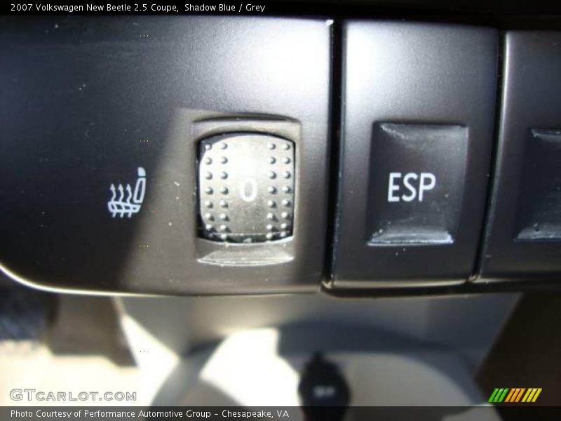 Shadow Blue / Grey 2007 Volkswagen New Beetle 2.5 Coupe