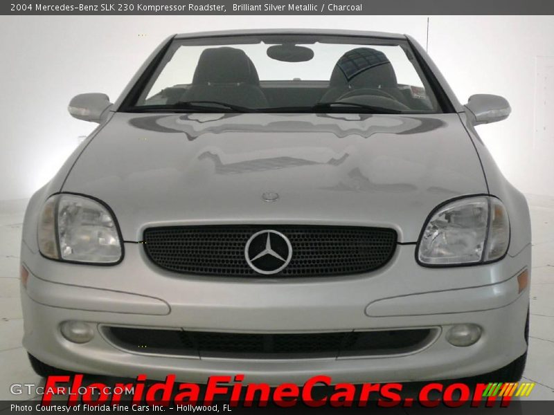 Brilliant Silver Metallic / Charcoal 2004 Mercedes-Benz SLK 230 Kompressor Roadster