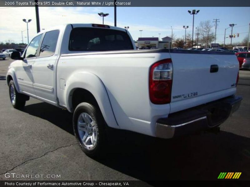 Natural White / Light Charcoal 2006 Toyota Tundra SR5 Double Cab