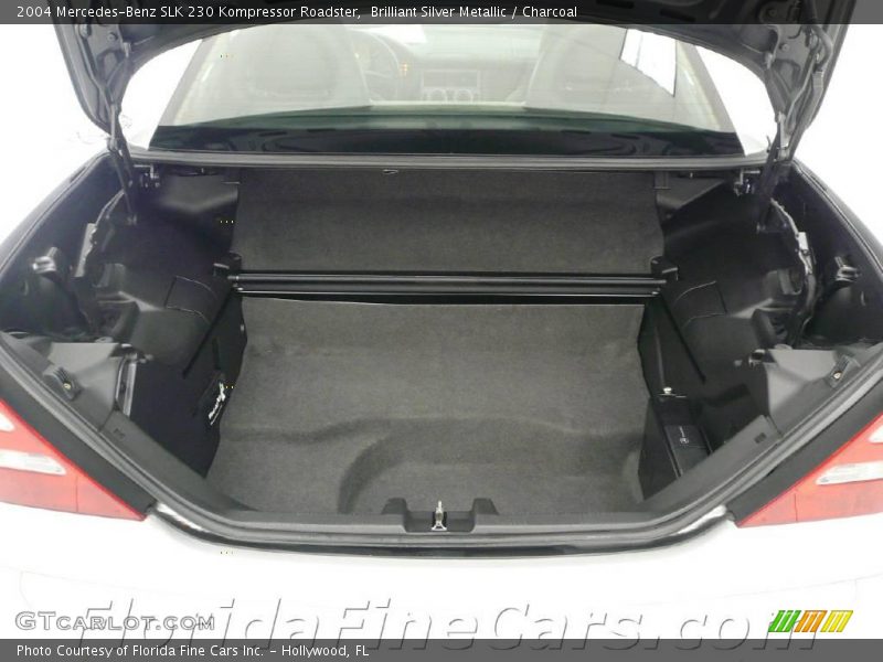 Brilliant Silver Metallic / Charcoal 2004 Mercedes-Benz SLK 230 Kompressor Roadster
