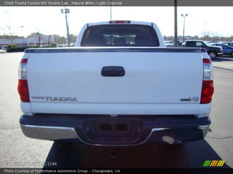 Natural White / Light Charcoal 2006 Toyota Tundra SR5 Double Cab