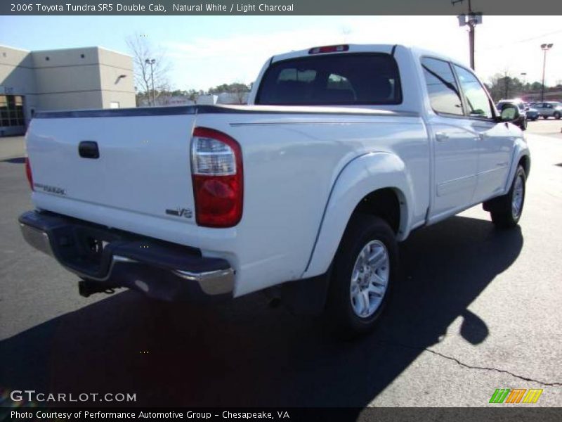 Natural White / Light Charcoal 2006 Toyota Tundra SR5 Double Cab
