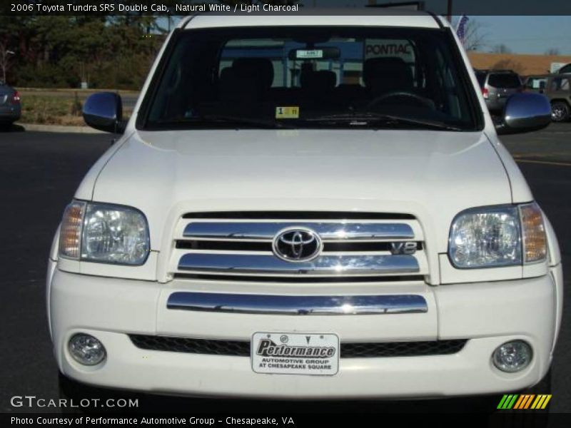 Natural White / Light Charcoal 2006 Toyota Tundra SR5 Double Cab