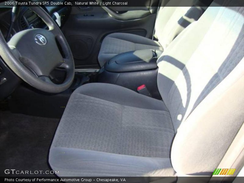 Natural White / Light Charcoal 2006 Toyota Tundra SR5 Double Cab