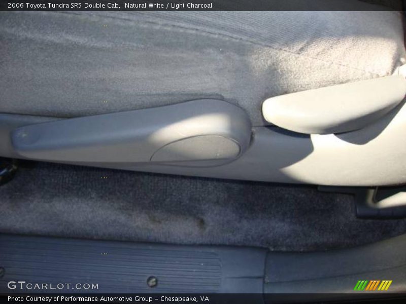 Natural White / Light Charcoal 2006 Toyota Tundra SR5 Double Cab