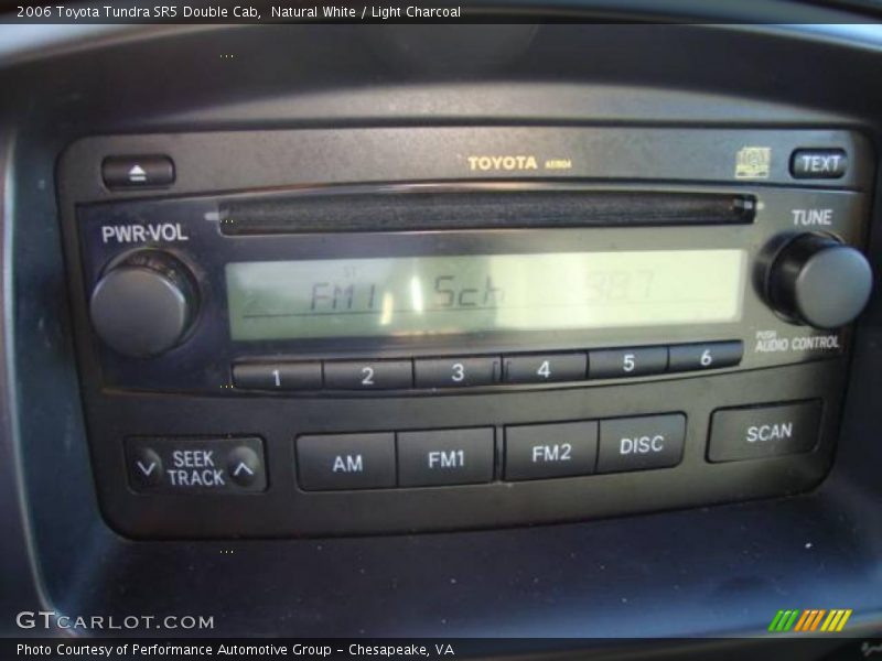 Natural White / Light Charcoal 2006 Toyota Tundra SR5 Double Cab