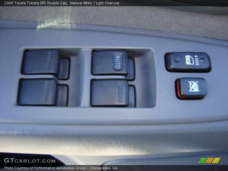 Natural White / Light Charcoal 2006 Toyota Tundra SR5 Double Cab
