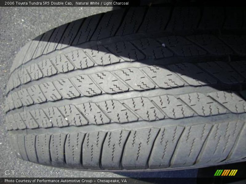 Natural White / Light Charcoal 2006 Toyota Tundra SR5 Double Cab