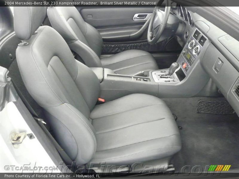 Brilliant Silver Metallic / Charcoal 2004 Mercedes-Benz SLK 230 Kompressor Roadster
