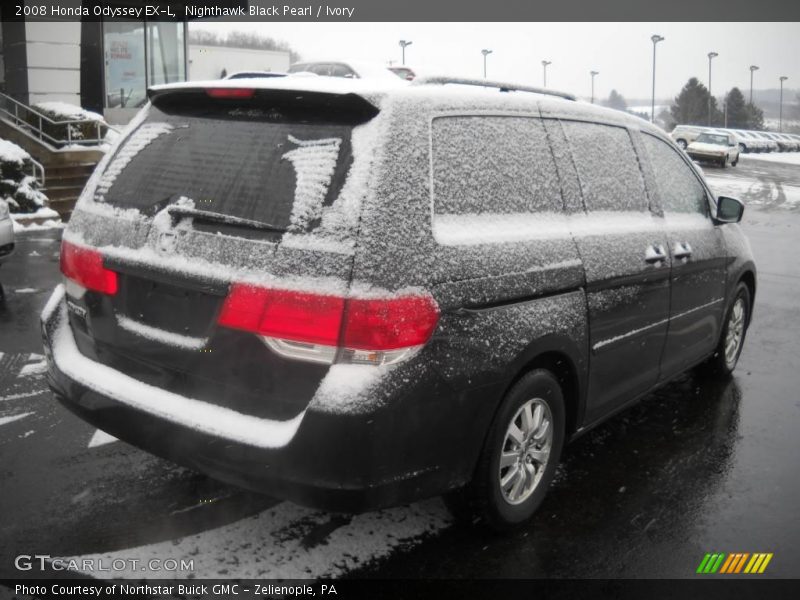 Nighthawk Black Pearl / Ivory 2008 Honda Odyssey EX-L