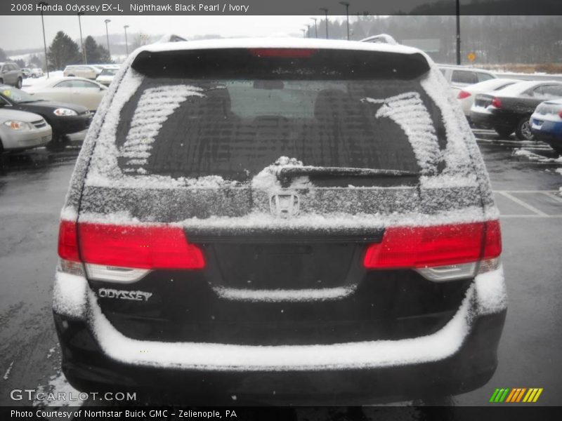 Nighthawk Black Pearl / Ivory 2008 Honda Odyssey EX-L