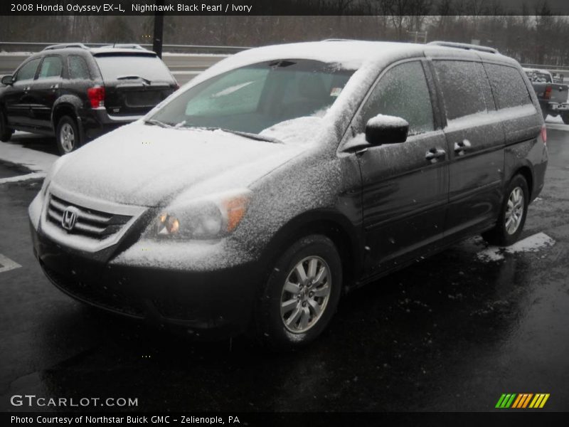 Nighthawk Black Pearl / Ivory 2008 Honda Odyssey EX-L