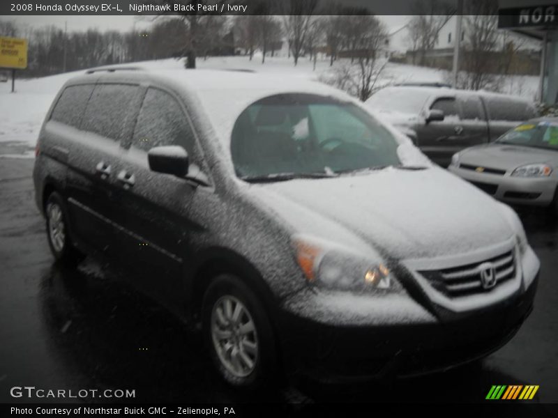 Nighthawk Black Pearl / Ivory 2008 Honda Odyssey EX-L