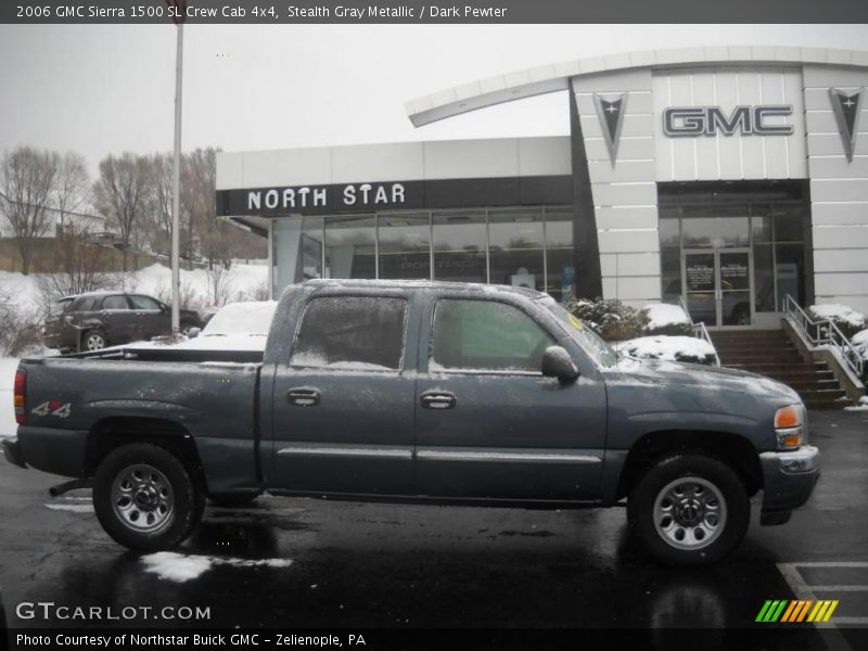 Stealth Gray Metallic / Dark Pewter 2006 GMC Sierra 1500 SL Crew Cab 4x4