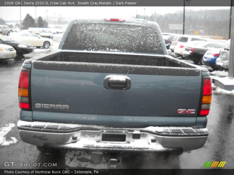Stealth Gray Metallic / Dark Pewter 2006 GMC Sierra 1500 SL Crew Cab 4x4