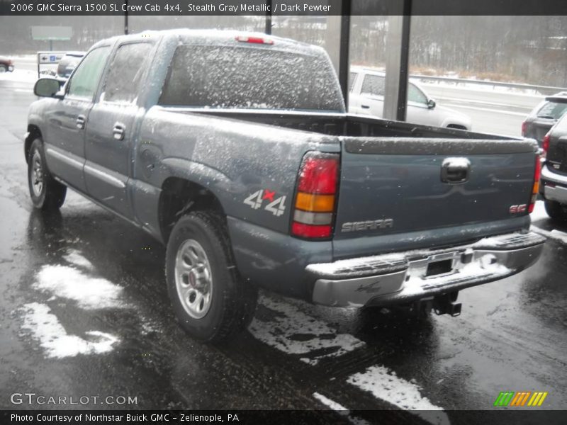 Stealth Gray Metallic / Dark Pewter 2006 GMC Sierra 1500 SL Crew Cab 4x4