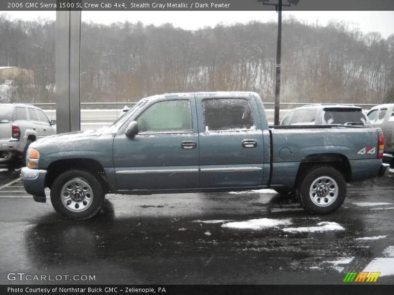 Stealth Gray Metallic / Dark Pewter 2006 GMC Sierra 1500 SL Crew Cab 4x4