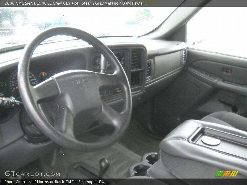 Stealth Gray Metallic / Dark Pewter 2006 GMC Sierra 1500 SL Crew Cab 4x4
