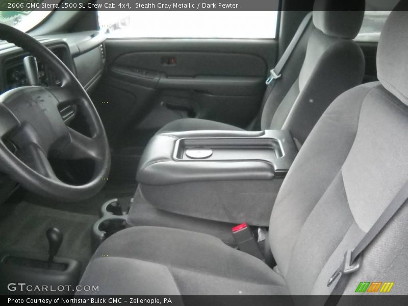 Stealth Gray Metallic / Dark Pewter 2006 GMC Sierra 1500 SL Crew Cab 4x4