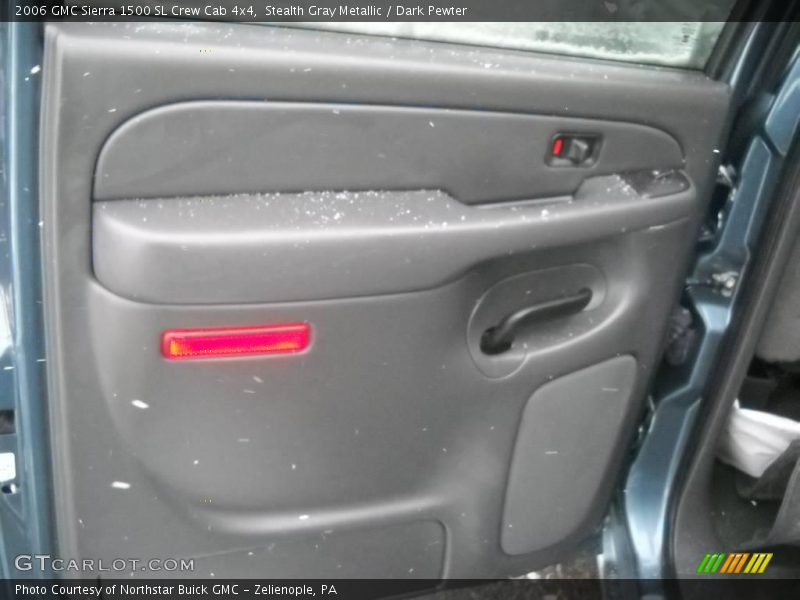 Stealth Gray Metallic / Dark Pewter 2006 GMC Sierra 1500 SL Crew Cab 4x4