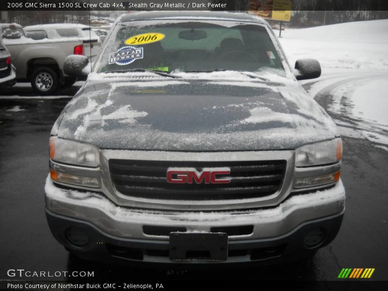 Stealth Gray Metallic / Dark Pewter 2006 GMC Sierra 1500 SL Crew Cab 4x4