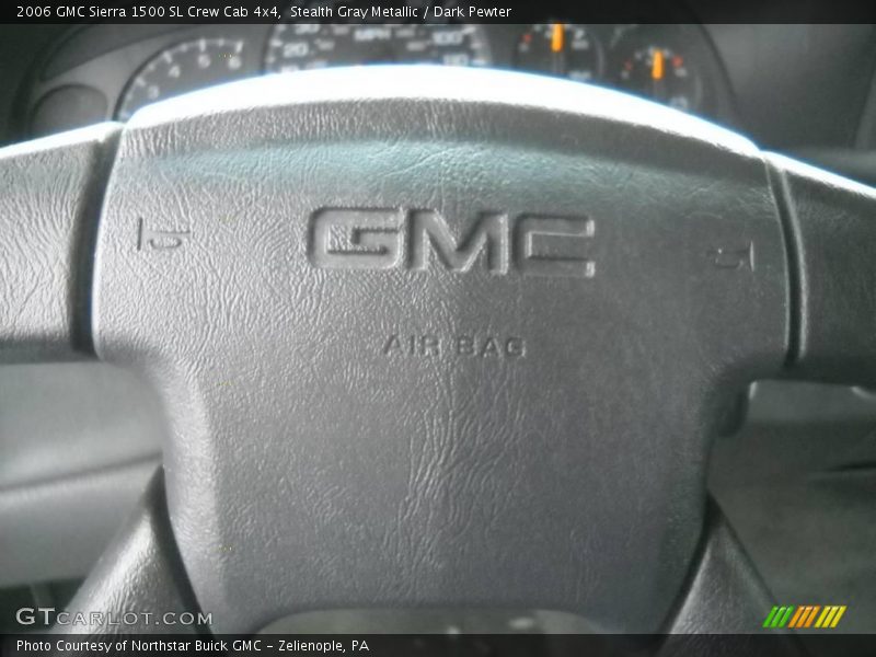 Stealth Gray Metallic / Dark Pewter 2006 GMC Sierra 1500 SL Crew Cab 4x4