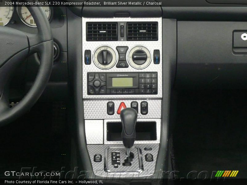 Brilliant Silver Metallic / Charcoal 2004 Mercedes-Benz SLK 230 Kompressor Roadster