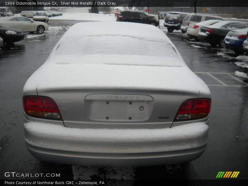 Silver Mist Metallic / Dark Gray 1999 Oldsmobile Intrigue GX