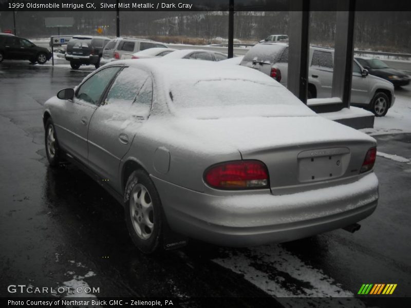 Silver Mist Metallic / Dark Gray 1999 Oldsmobile Intrigue GX