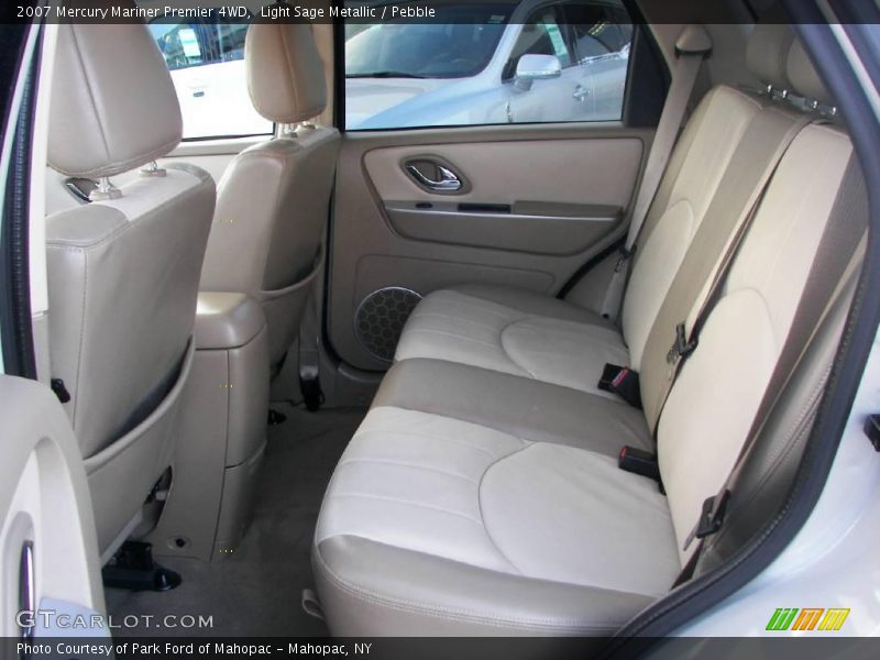 Light Sage Metallic / Pebble 2007 Mercury Mariner Premier 4WD