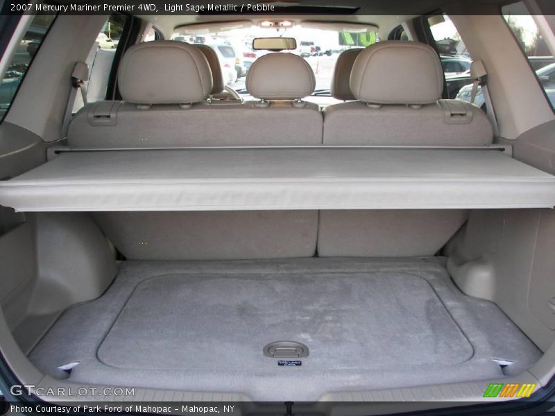 Light Sage Metallic / Pebble 2007 Mercury Mariner Premier 4WD