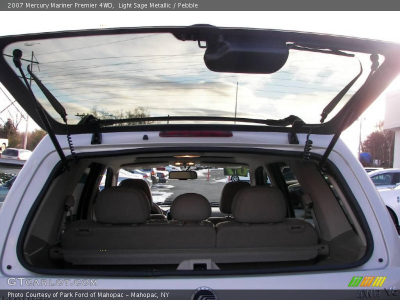 Light Sage Metallic / Pebble 2007 Mercury Mariner Premier 4WD