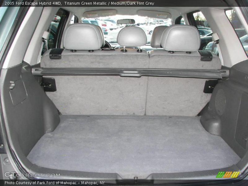 Titanium Green Metallic / Medium/Dark Flint Grey 2005 Ford Escape Hybrid 4WD