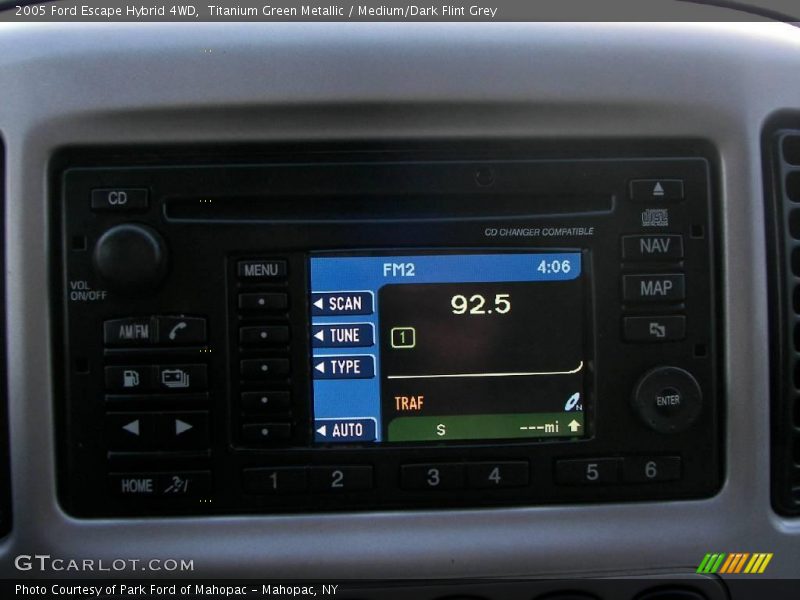 Titanium Green Metallic / Medium/Dark Flint Grey 2005 Ford Escape Hybrid 4WD