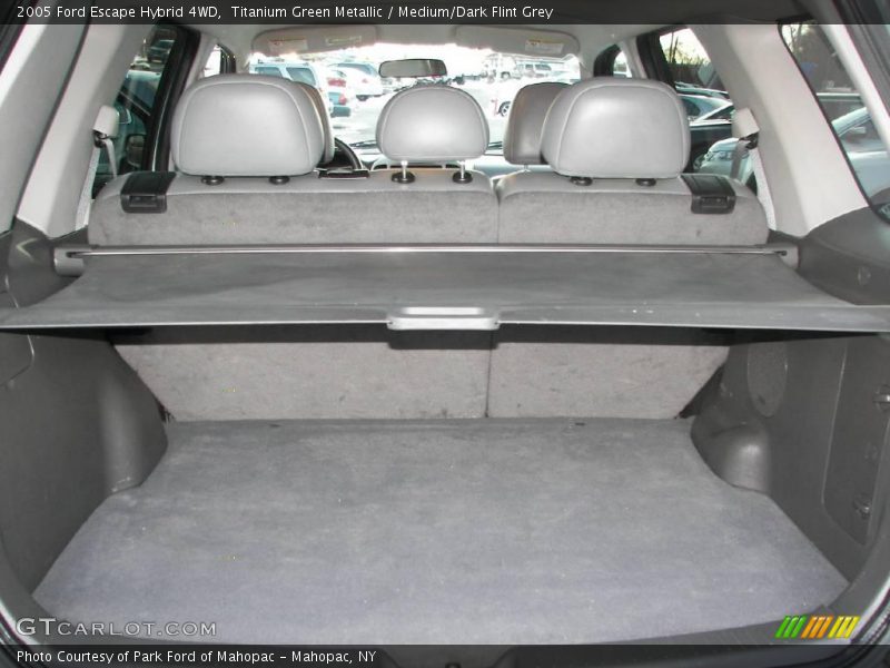 Titanium Green Metallic / Medium/Dark Flint Grey 2005 Ford Escape Hybrid 4WD